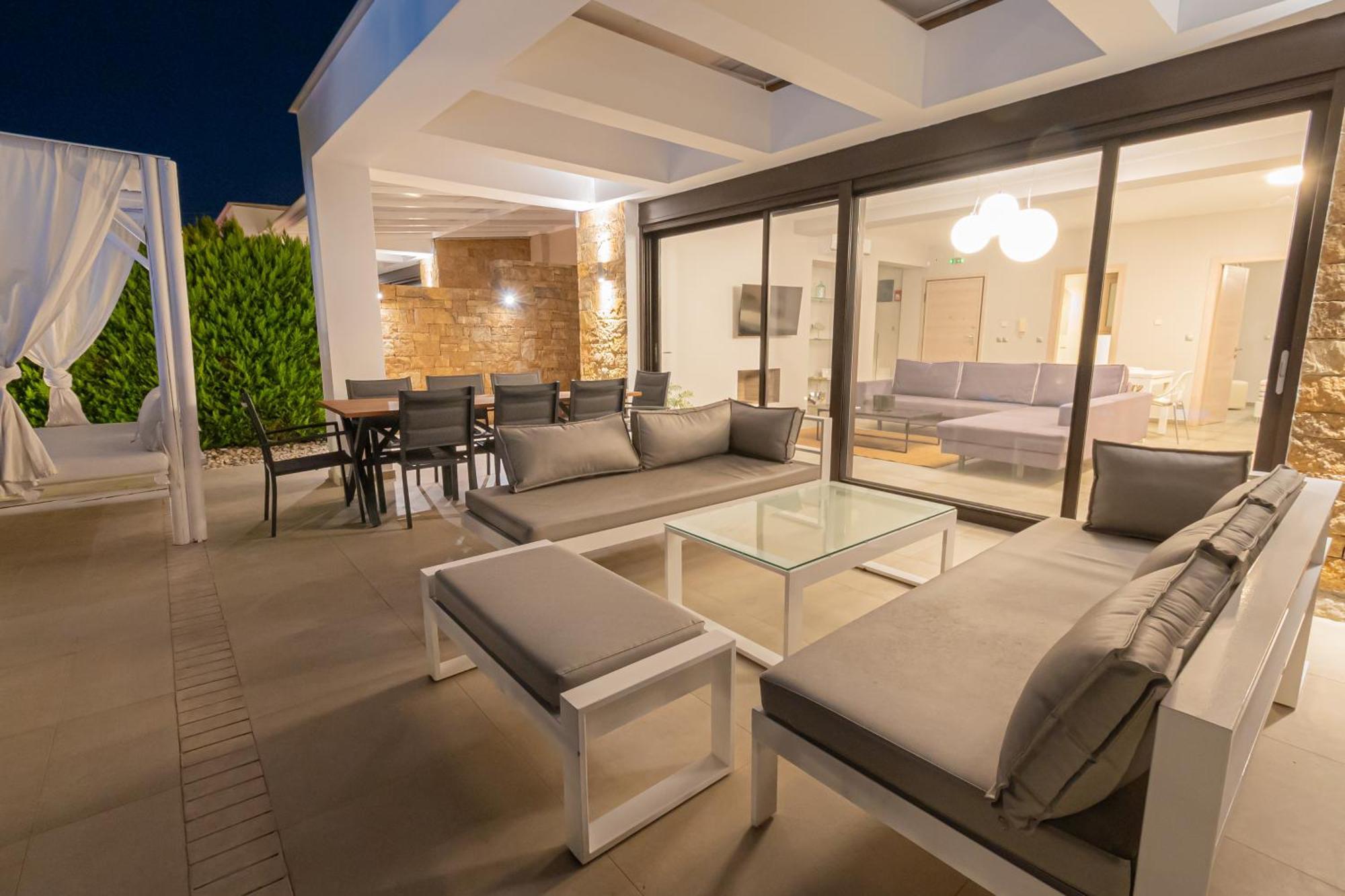 Bellevue Villas With Private Pool Hanioti Buitenkant foto