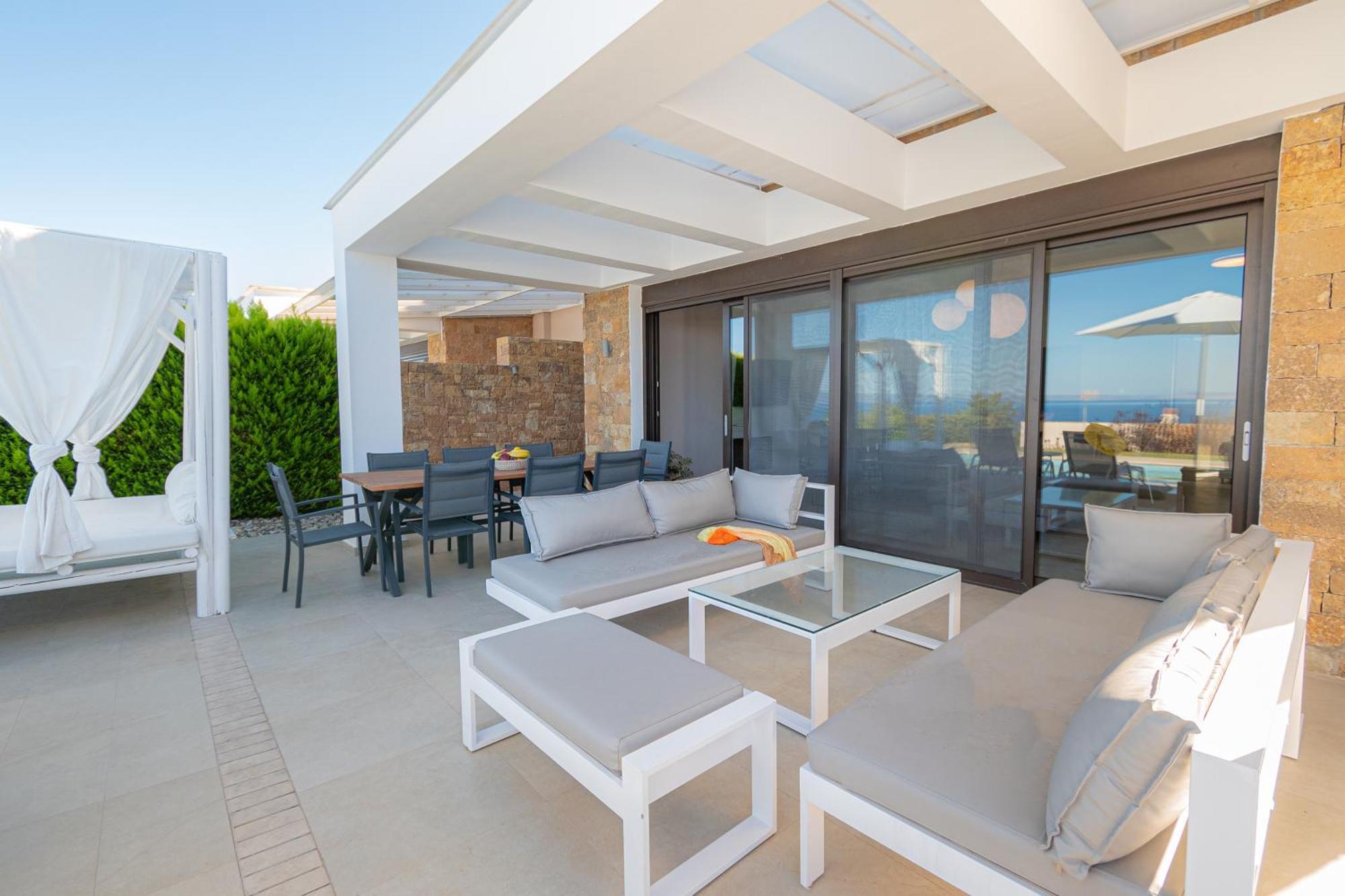 Bellevue Villas With Private Pool Hanioti Buitenkant foto