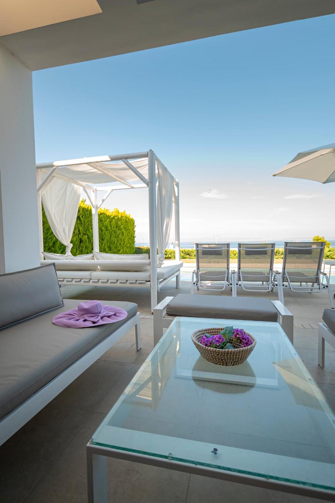 Bellevue Villas With Private Pool Hanioti Buitenkant foto